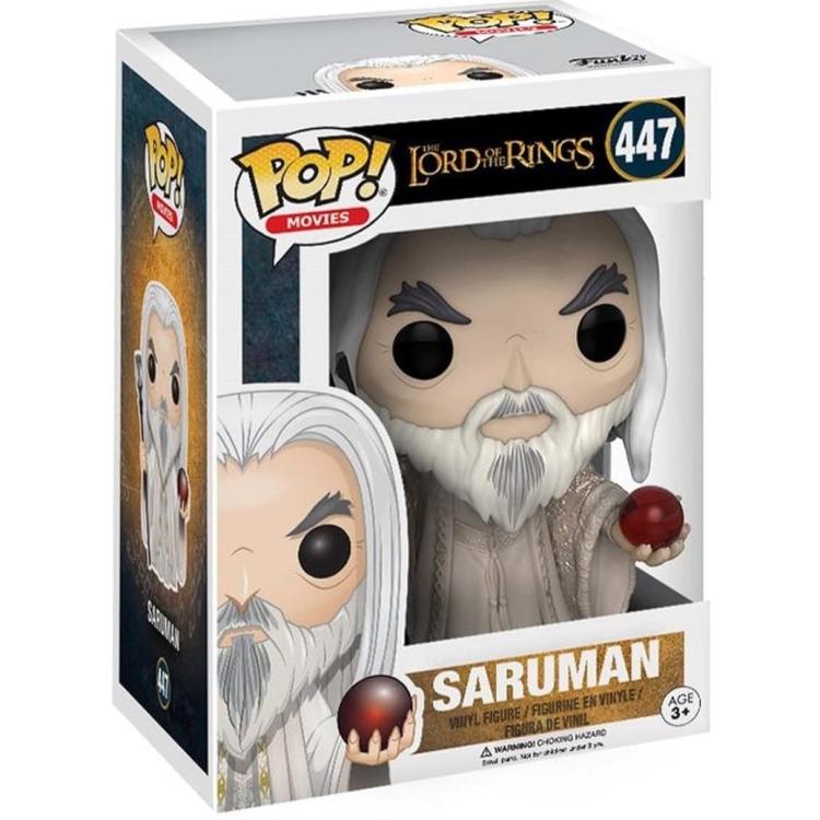 Funko Pop ! Movies Lord Of The Rings (447) Saruman 9Cm Il Signore Degli Anelli