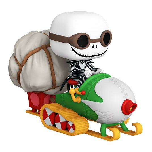 Funko Pop ! Disney Nightmare Before Christmas 104 Jack Skellington In Snowmobile