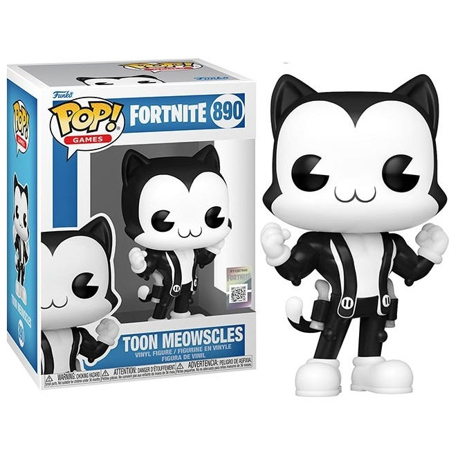 Funko Pop ! Games Fortnite - (890) Toon Meowscles Vinyl Figure Collezione Gioco