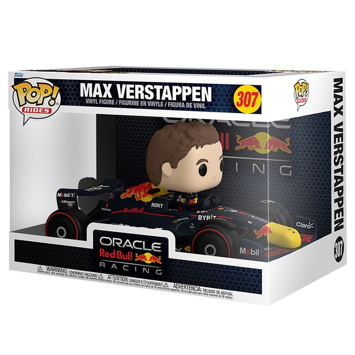 Funko Pop ! Rides Racing Formula 1 (307) Max Verstappen F1 Oracle Red Bull Team