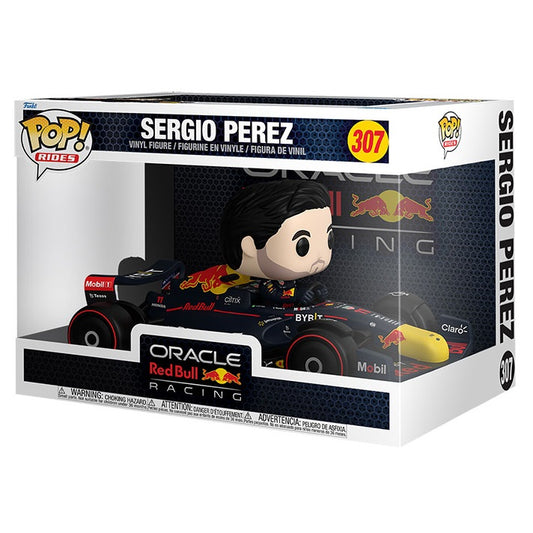 Funko Pop ! Rides Racing Formula 1 : (307) Sergio Perez F1 Oracle Red Bull Team
