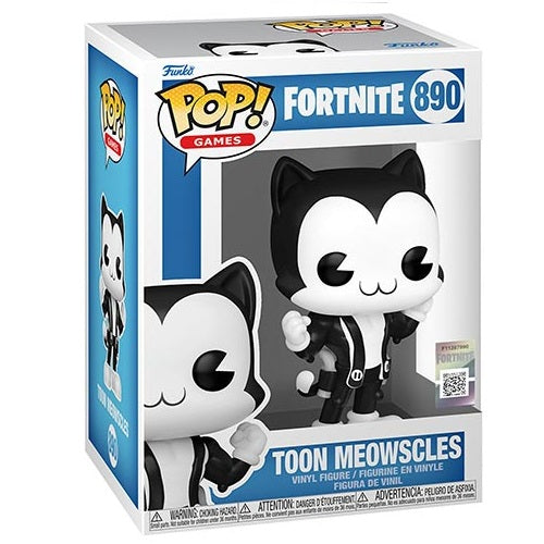 Funko Pop ! Games Fortnite - (890) Toon Meowscles Vinyl Figure Collezione Gioco