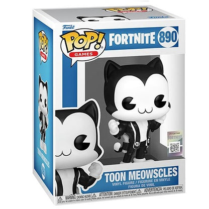 Funko Pop ! Games Fortnite - (890) Toon Meowscles Vinyl Figure Collezione Gioco