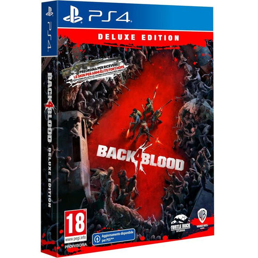 BACK 4 BLOOD DULUXE EDITION PS4 GIOCO PLAY STATION 4 UPGRADE PS5 GIOCO PAL EU IT