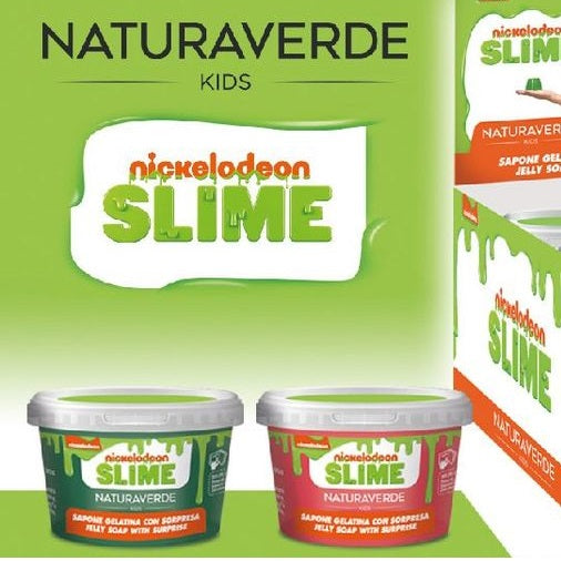 Nickelodeon Slime Naturaverde Kids Sapone Gelatina Zucchero Filato Con Sorpresa