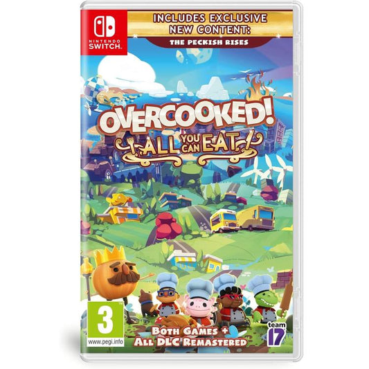 Overcooked All You Can Eat Gioco Nintendo Switch Videogioco + Dlc - Pal Eu It