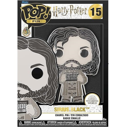 Funko Pop Pin ! Harry Potter - Wizarding World (15) Sirius Black Figure 9Cm