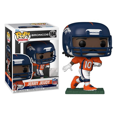 Funko Pop Nfl Broncos 164 Jerry Jeudy Football Vinyl Usa Statua Actione Figure