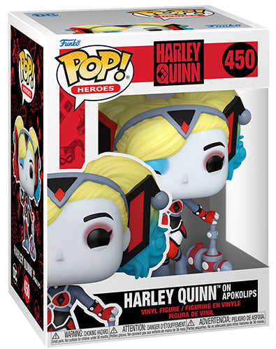 Funko Pop ! Heroes Harley Quinn (450) Harley Quinn On Apokolips Vinyl Figure 9Cm
