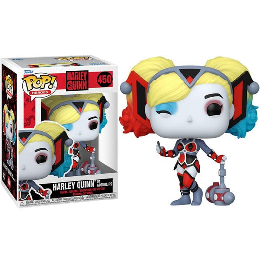 Funko Pop ! Heroes Harley Quinn (450) Harley Quinn On Apokolips Vinyl Figure 9Cm