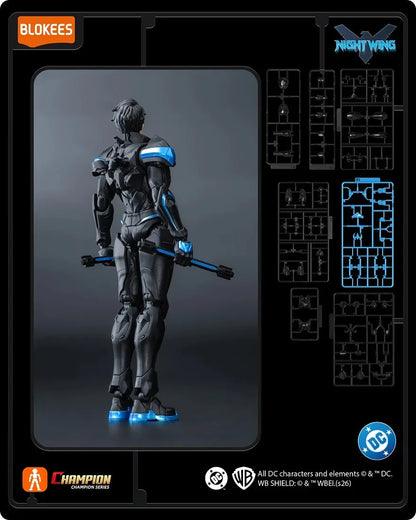 Blokees DC - Champion Class 03 - Nightwing Model Kit - Action Figure Model Kit 75673