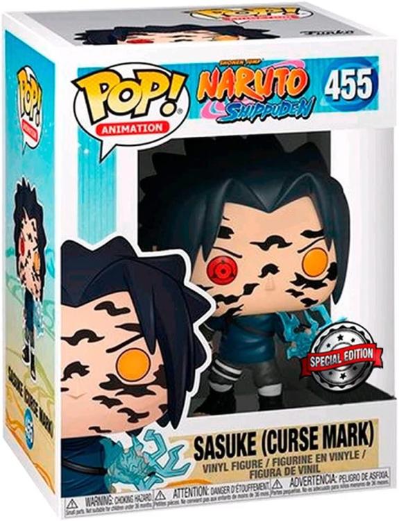 Funko Pop ! Animation Naruto Shippuden - (455) Sasuke Curse Mark Special Edition
