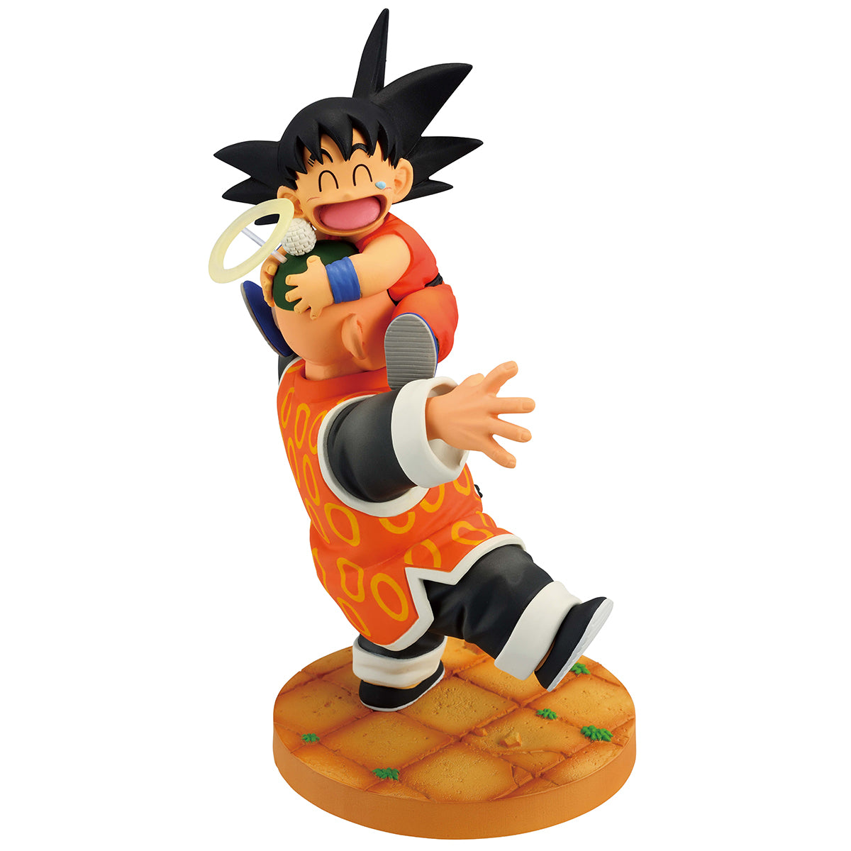 Bandai Dragon Ball: Son Goku & Nonno Son Gohan Statua Da Collezione - Ichibansho Figure 16cm PVC