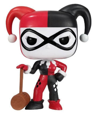 Funko Pop ! Heroes Dc Comics (45) Harley Queen With Mallet Figure Vinyl 9Cm