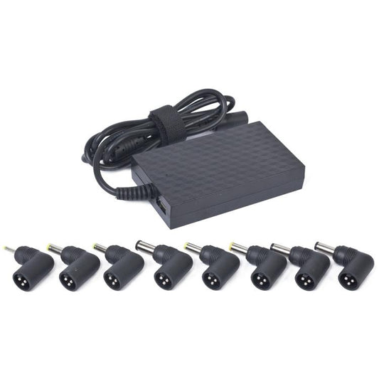 Techmade Gembird Alimentatore Universale Notebook 40W 8 Tips Laptop Computer Pc