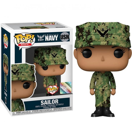 Funko Pop ! America'S Navy Usn Sailor Dress Male 4° Marina Militare Vinyl Figure
