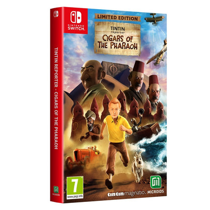 Tintin Reporter - I sigari del Faraone Limited Edition Nintendo Switch Pal Ita Nuovo