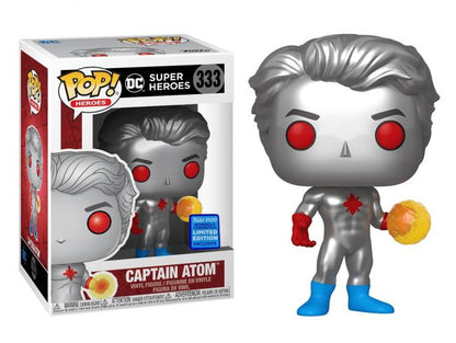 Funko Pop Dc Super Heroes 333 - Captain Atom Limited Edition Vinyl Action Figure