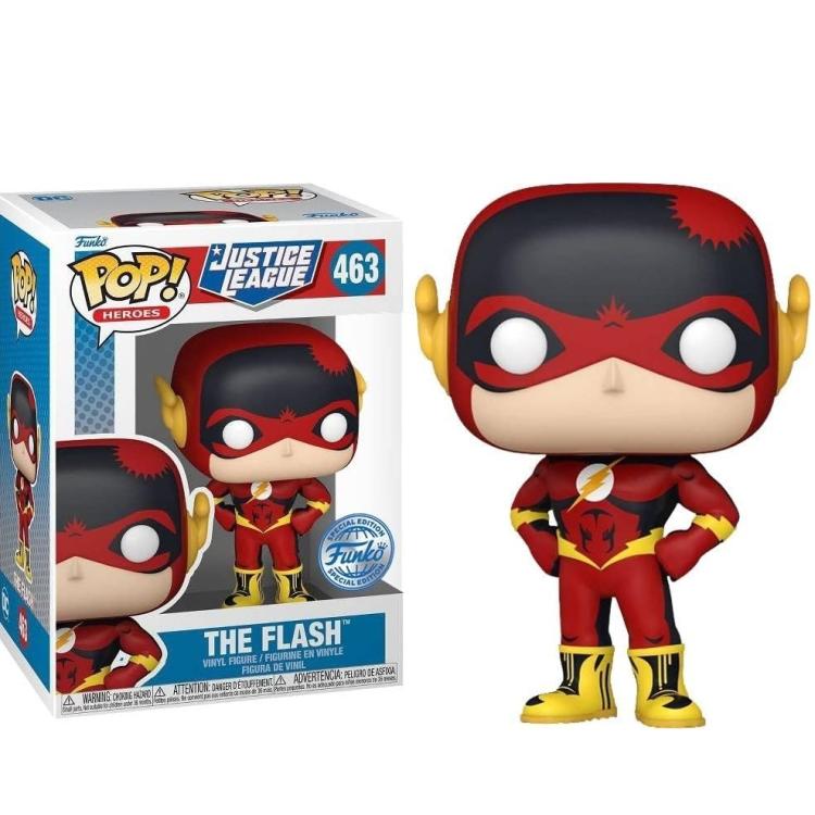 Funko Pop ! Heroes - Justice League (463) The Flash Special Edition Vinyl Figure