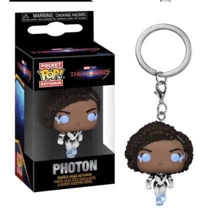Funko Key ! Rocket - The Marvels - Photon Vinyl Figure 4Cm Portachiavi