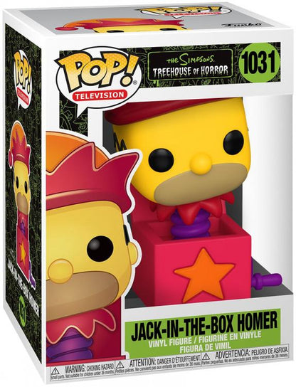 Funko Pop ! The Simpson - (1031) Jack In The Box Homer Vinyl Figure 9cm