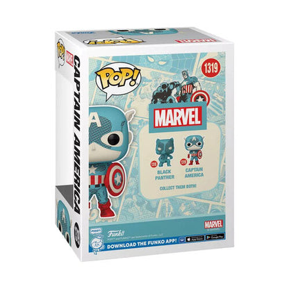 Funko Pop ! Marvel Retro Imagined 100Th- (1319) Captain America Special Edition