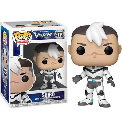 Funko Pop ! Animation Voltron Legendary Defender (473) Shiro Vinyl Figure 9Cm