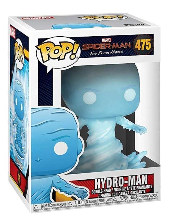 Funko Pop ! Marvel Spider Man Far From Home (475) Hydro-Man Vinyl Figure 9Cm