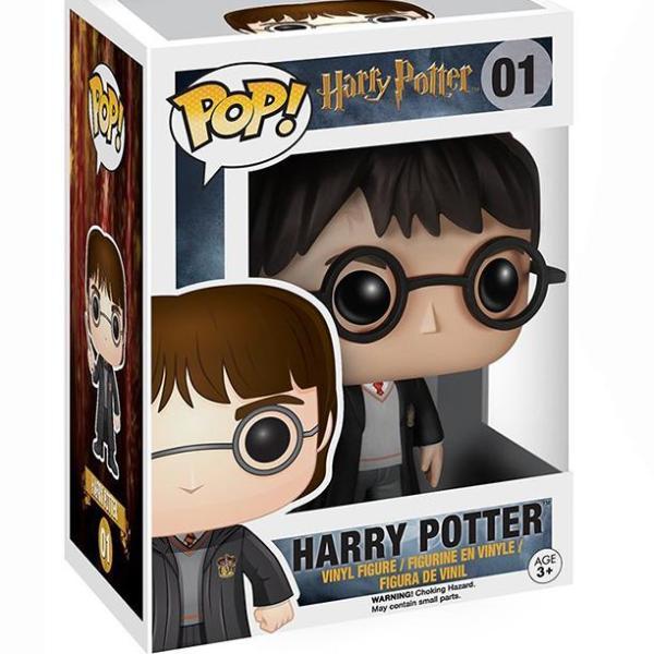 Funko Pop ! Harry Potter - (01) Harry Potter Figure Vinyl 9Cm Mago Hogwarts