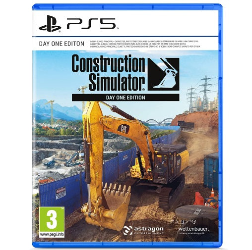 CONSTRUCTION SIMULATOR DAY ONE EDITION PS5 GIOCO NUOVO SIGILLATO PLAYSTATION 5