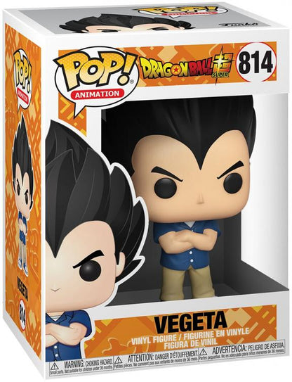 Funko Pop ! Dragon Ball Super - (814) Vegeta Vinyl Figure Collezione 9Cm Nuovo