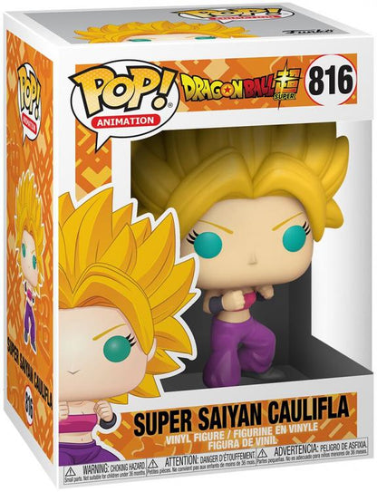 Funko Pop Dragon Ball Super 816 Super Saiyan Caulifla Vinyl Action Figure