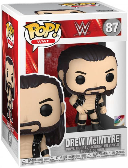 Funko Pop ! Wwe - (87) Drew Mcintyre Vinyl Figure Wrestling 9Cm Nuovo In Stock