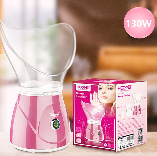 Hoomei Sauna Facciale Elettrica Vaporizzatore Per Pulizia Viso Getto Vapore Ioni