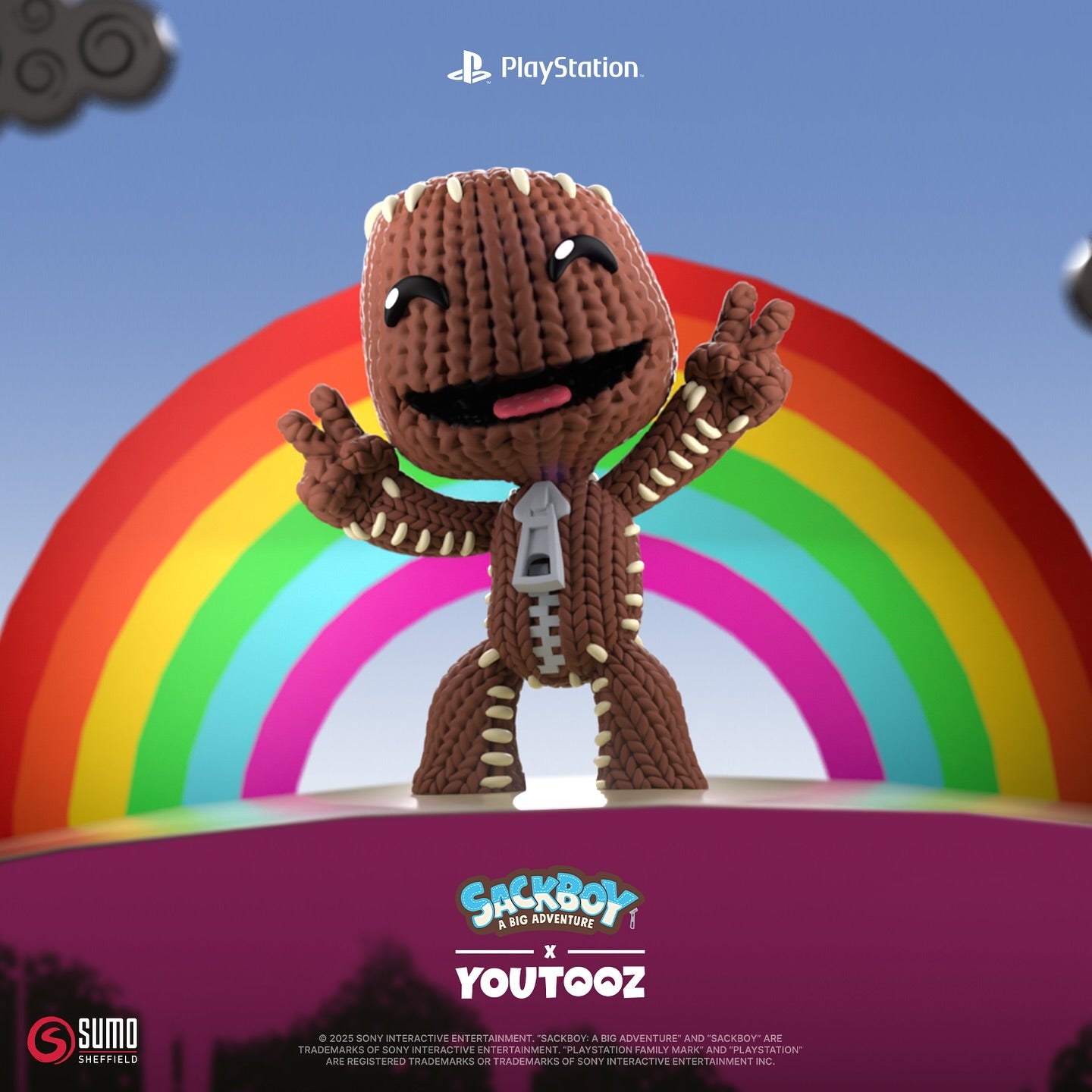 YouTooz Playstation Sackboy A Big Adventure Vinyl Figure 13cm Ps5