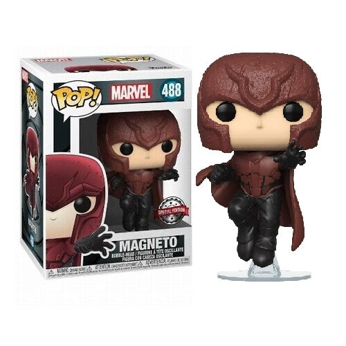 Funko Pop ! Marvel (488) Magneto Special Edition Bobble-Head Vinyl Figure 9Cm