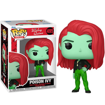 Funko Pop ! Heroes Harley Quinn Animated Series (495) Poison Ivy Figure 9Cm