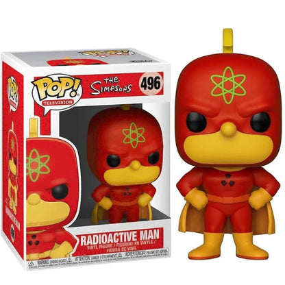 Funko Pop ! Television The Simpsons - (496) Radioactive Man Vinyl Figure 9Cm