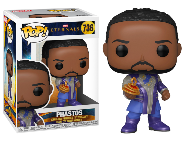 Funko Pop Marvel The Eternals 736 Phastos Marvel Statua Figure Disponibile Nuova