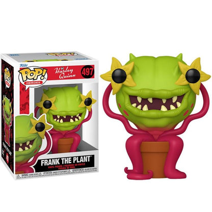 Funko Pop ! Heroes Harley Quinn Animated Series (497) Frank The Plant Figure 9Cm