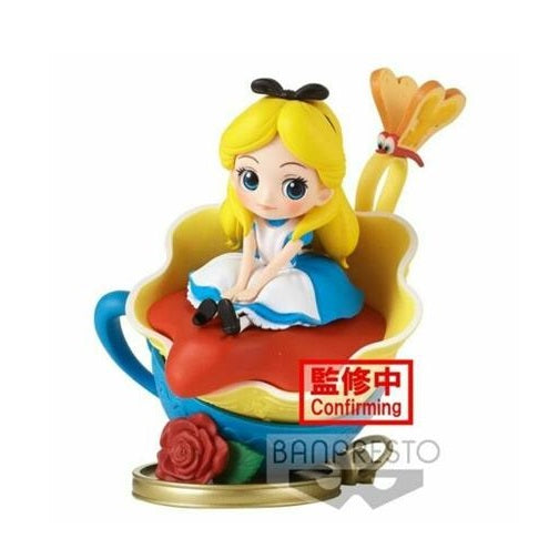 BANPRESTO Q POSKET STORIES DISNEY -ALICE IN WONDERLAND STATUA BANDAI FIGURE 14CM