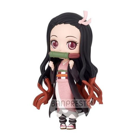 BANPRESTO Q POSKET DEMON SLAYER NEZUKO KAMADO 3 (A) STATUA FIGURE PVC 14 CM
