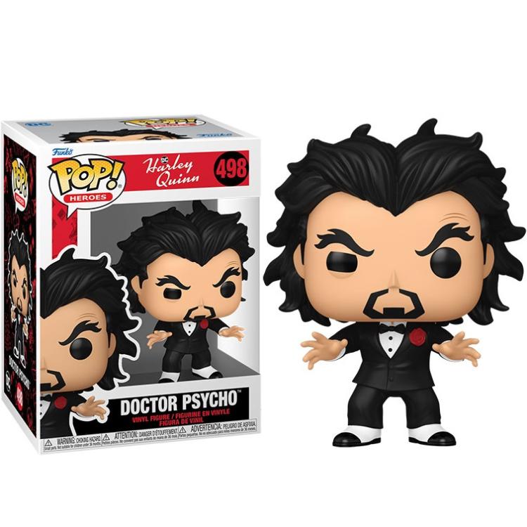 Funko Pop ! Heroes Harley Quinn Animated Series (498) Doctor Psycho Figure 9Cm