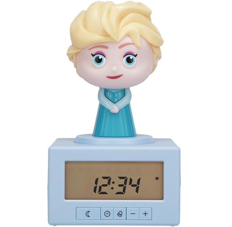 Paladone: Lampada Disney Frozen Elsa Sleep Training Alarm Clock - Orologio allarme