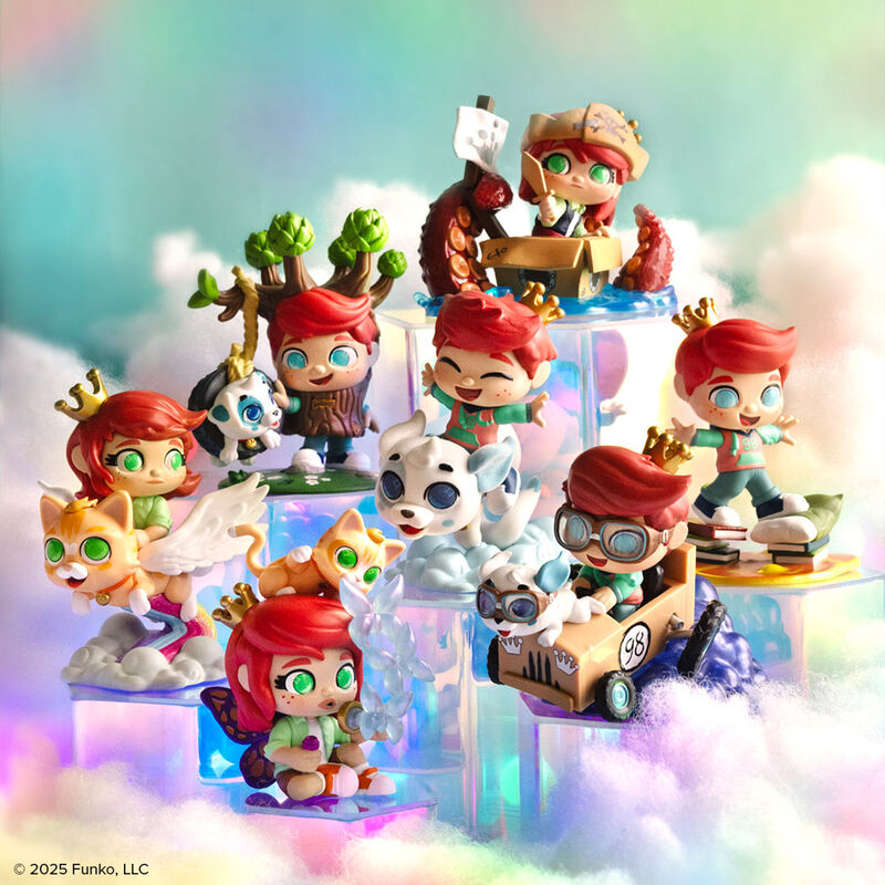 Funko Fun Squad: Never Ending Fun Blind Box (Scatola Intera) Mini Vinyl Figure Da Collezione