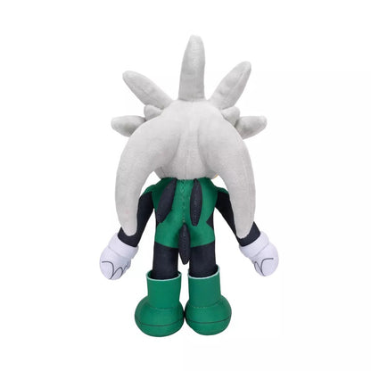 Jakks Pacific: Peluche - Dc x Sonic the Hedgehog - Silver "Green Lantern" - Pupazzo Figure Plush 23cm