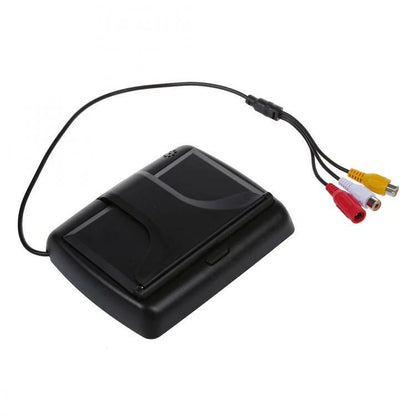 Monitor A Scomparsa 4.3" Pollici Per Telecamera Retromarcia Parcheggio Auto