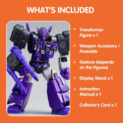 Blokees Transformers - Galaxy Version 04 - Fractured Space-Time (1 PZ RANDOM) - Model Kit - 9 Action Figure a Sorpresa 71104