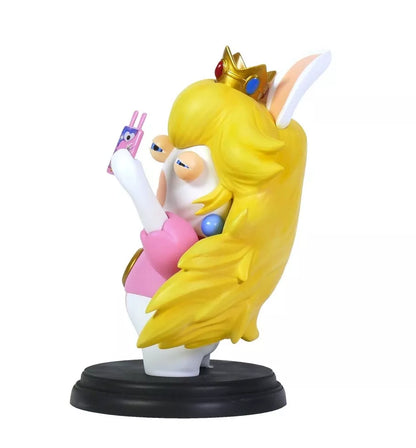 Mario + Rabbids Kingdom Battle Statua Peach 16,5 Cm Da Collezione Nintendo Switch
