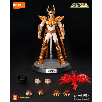 Blokees Saint Seiya: Model Kit Champion Class 12 (Phoenix Ikki ) Action Figure Zodiaco 75014